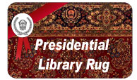 William Jefferson Clinton Presidential Library Rug by Dilmaghani
